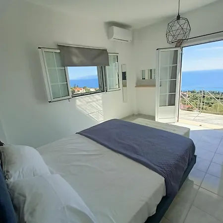 Newly Renovated Endless View Dimitra's House Nyaraló Vlaháta